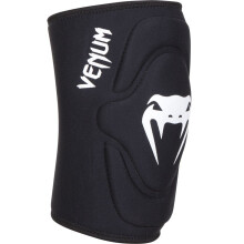 ( X-Large) VENUM MMA CONTACT KNEE PADS - BLACK/WHITE