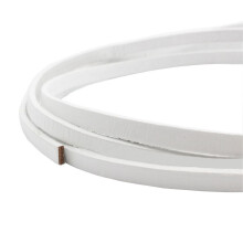 5mmx2mm Real Cow Hide Leather Strip, 5mm Wide Coated Leather Cord for DIY Bracelet Jewelry Making Art Crafts