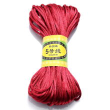 20m/Roll 2.5mm Multicolor Strong Braided Chinese Knot Thread Rope Satin Nylon Cord For Making Bracelet DIY Craft Needlework
