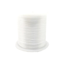 1Roll/60M 0.7mm Elastic Thread Round Crystal Line Nylon Rubber Stretchy Cord for Jewelry Making Beading Bracelet 18 Colors