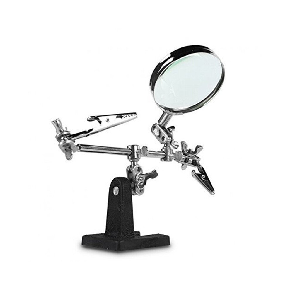 Spot Welder Machine Magnifying Glass Auxiliary Clip Magnifier Soldering Solder Iron Stand Holder Station Jewelry Repair Tool 885486965810