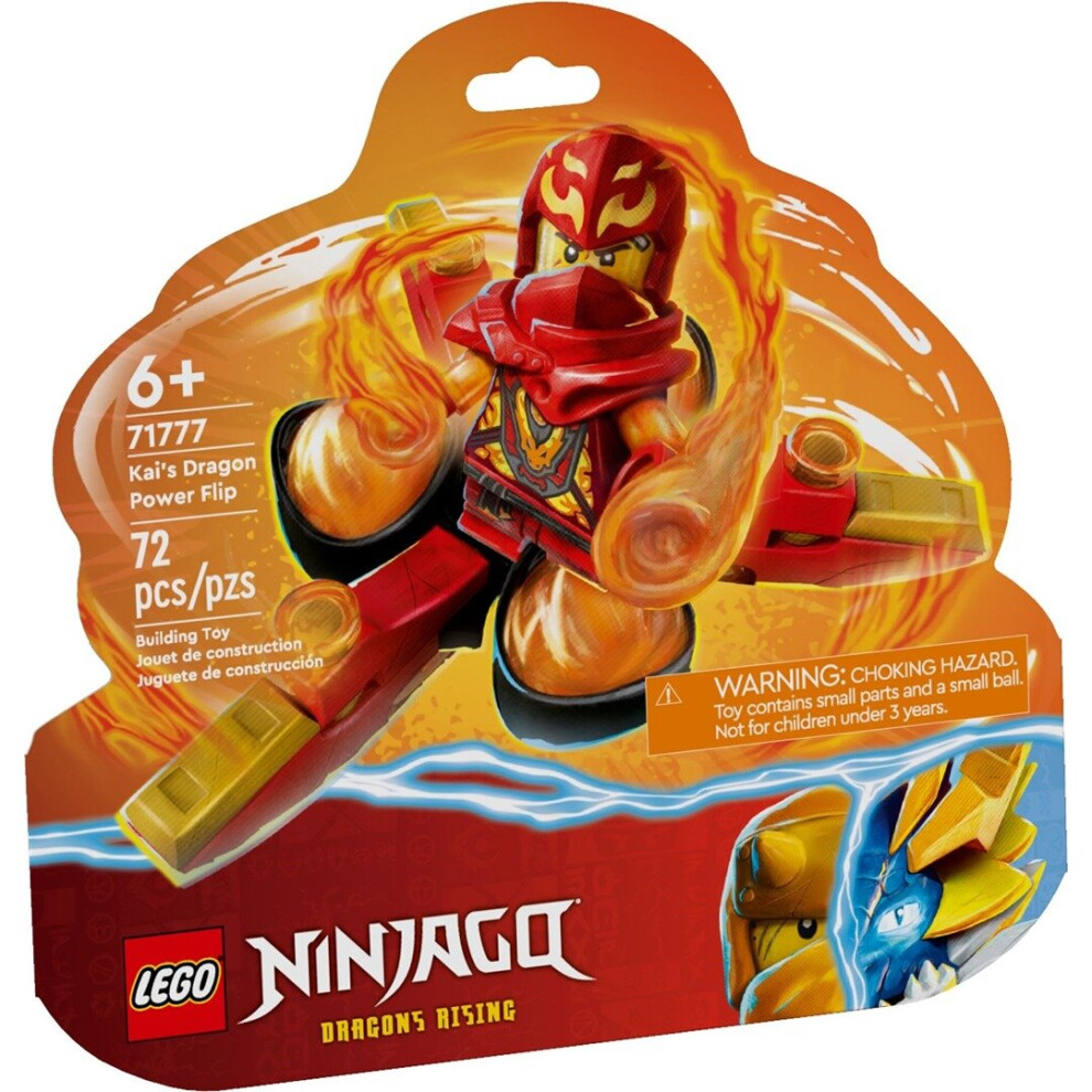 LEGO 71777 Ninjago Kai's Dragon Power Spinjitzu Flip