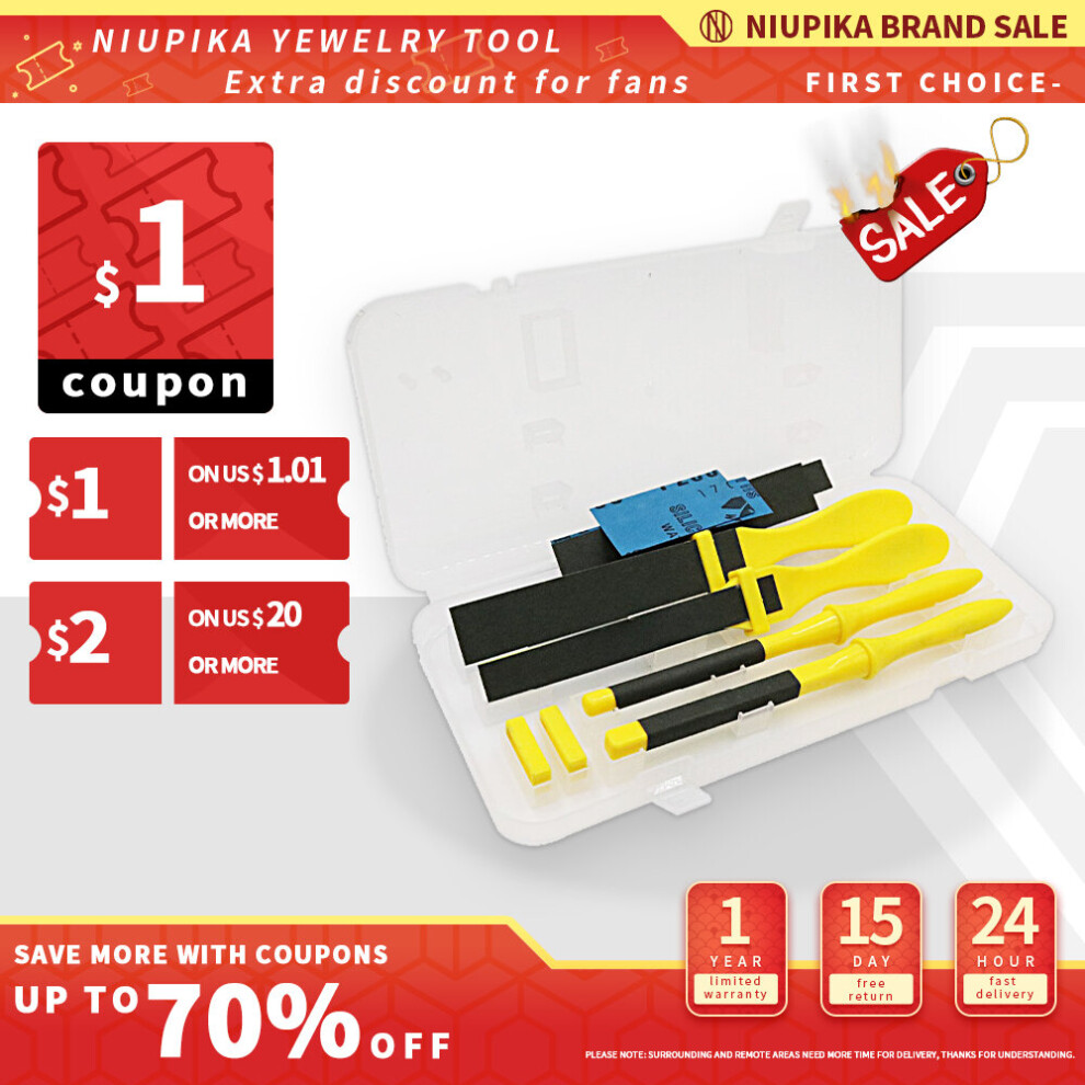 Polishing Sandpaper Kit Sanding Tool With Paper Plastic Stick 885486973600