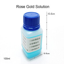 100ml Platinum Plating Jewelry Plating Solution Electroplating Liquid for Jewelry Electroplating System