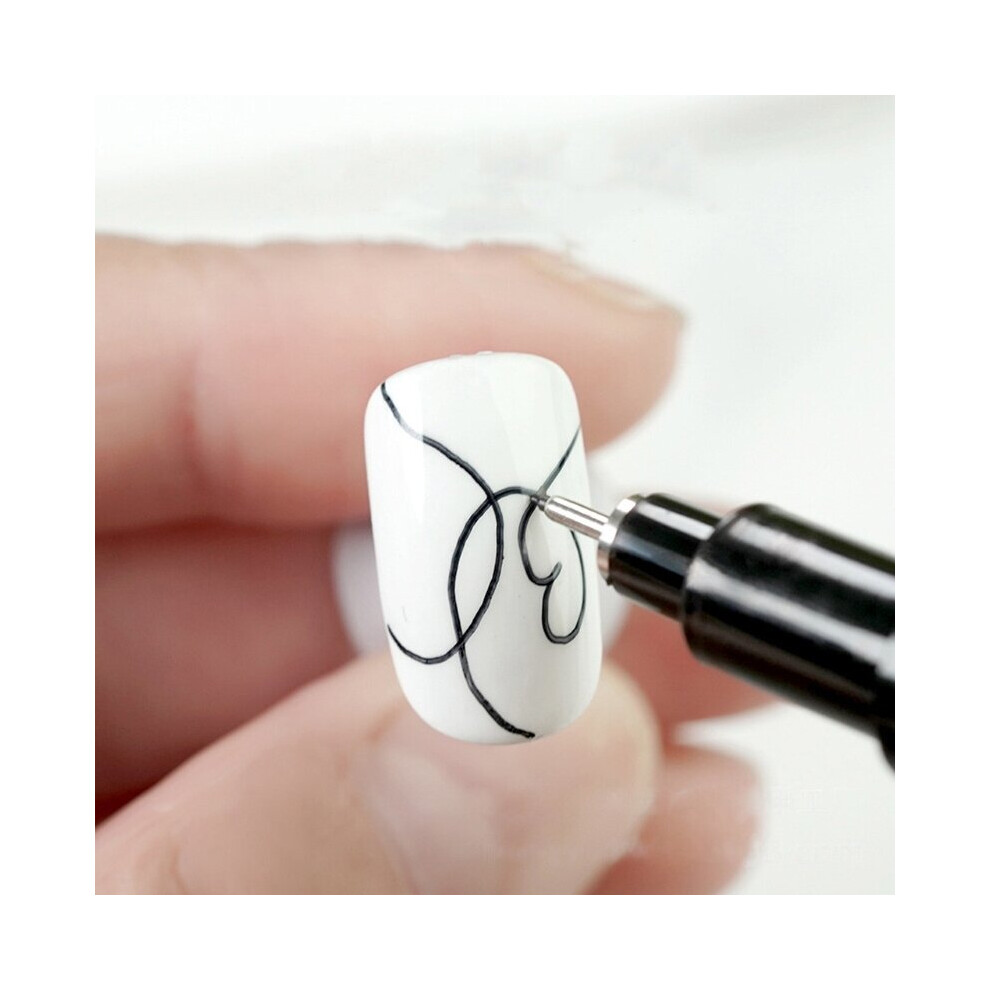 Epoxy Resin Extra Fine Drawing Pen Nail Outline Painting Pen Acrylic Paint Highlights Metallic Permanent Markers