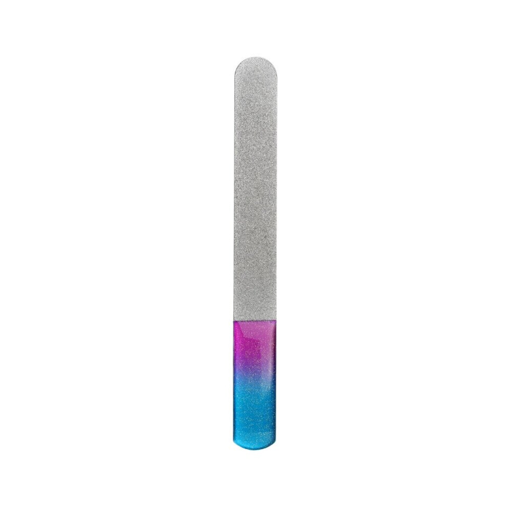 Stainless Steel Smooth Buffer Epoxy Resin Polisher Resin Polishing Strip Tools Metal Nail Art Double Sided File Manicure L21E