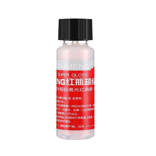 Resin Protective Finish Coating for Stone Plastic Clay Ceramic 0.67oz Bottle