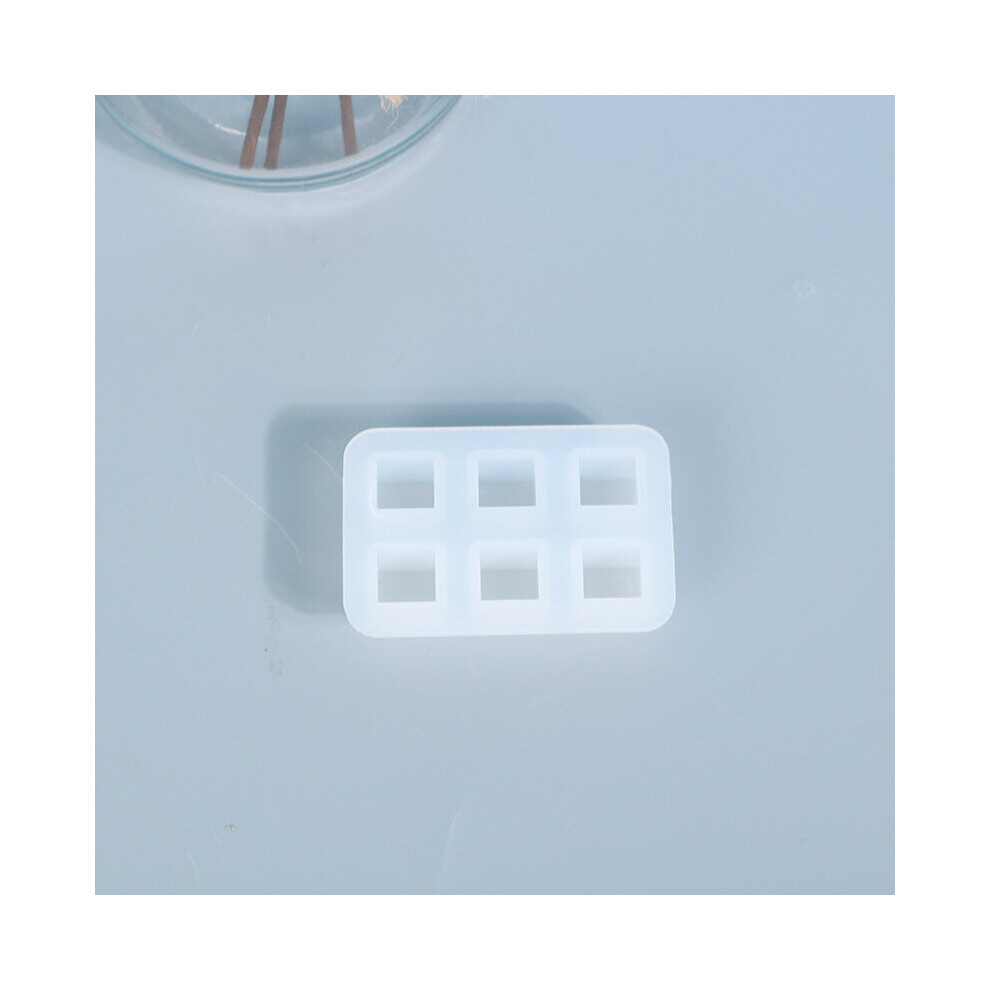 (cube 8mm White) Earrings Pendants Silicone Molds UV Epoxy Resin Mold Cube Ball Beads Casting Mould for DIY Jewelry Making Necklace Bracelet Tool-image-OPC-PBRY2BT-NEW