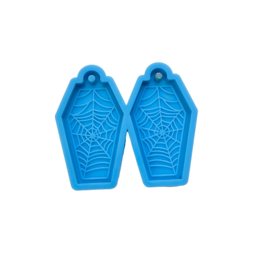 (9 White) Halloween Earrings Epoxy Resin Mold Ear Drop Dangle Pendant Silicone Mould DIY Crafts Jewelry Necklace Casting Tool-image-OPC-PBRY6K5-NEW