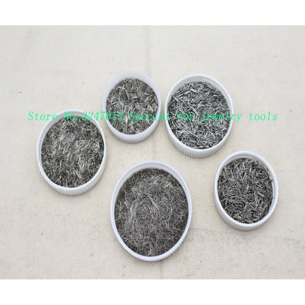 (0.2 Mm White) 200G/Bag Stainless Steel Pins Polishing Media Polishing Pins For Magnetic Tumbler 885487052861