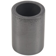 (Black) Pure Graphite Crucible Cup Propane Torch Melting Silver Copper Metal