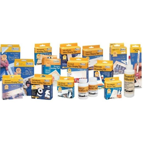 Alvin L5334015 Mounting strips see-thru 60-pk