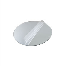 (B White) Makeup Mirror Epoxy Silicone Mold Crystal Irregular Geometry Mold with Shatterproof Lens for DIY Tabletop Cosmetic