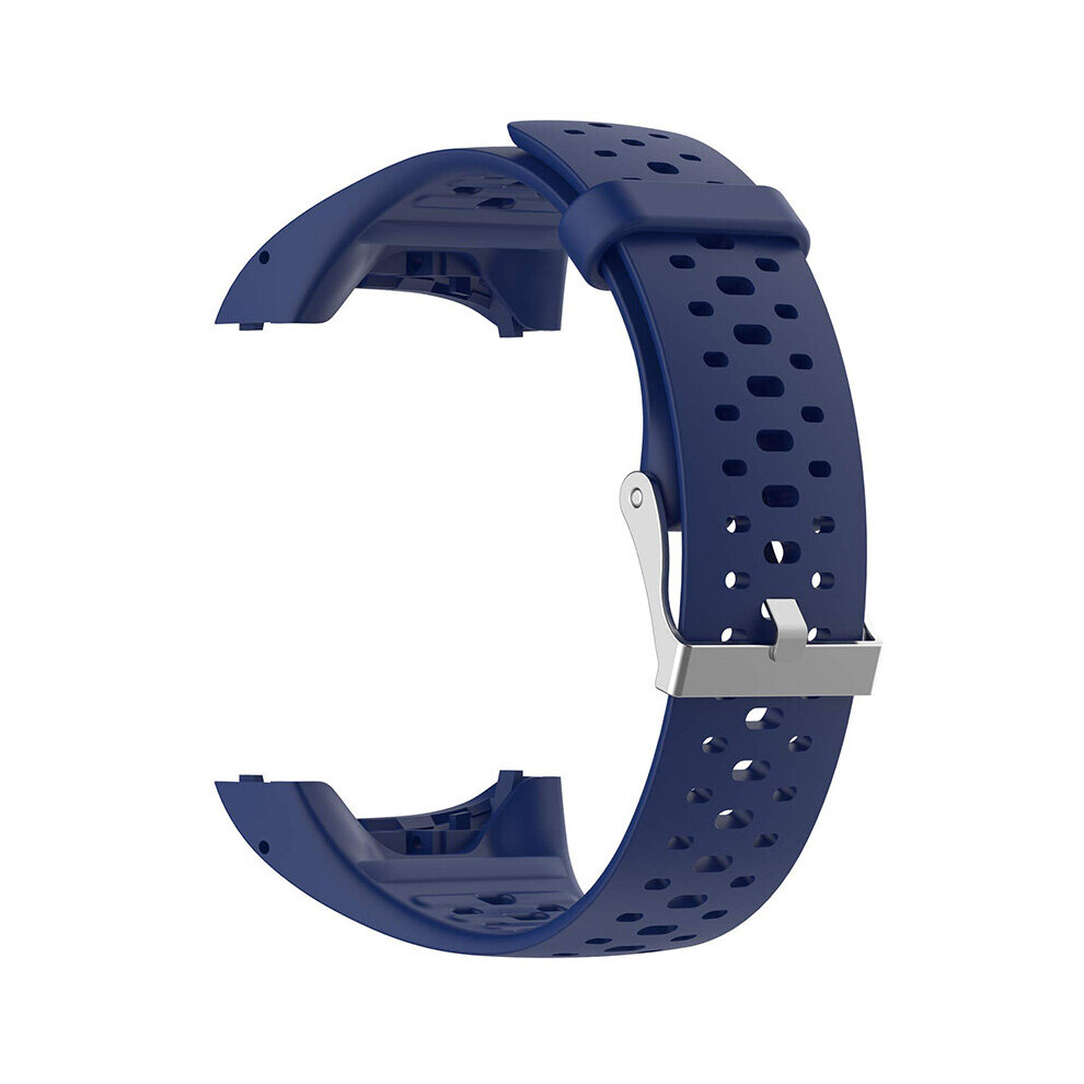(Blue) Watch Band For Polar M400/Polar M430 Replacement Soft Silicone Band For M400/Polar M430 Sports Smart Watch Blue 885487096155