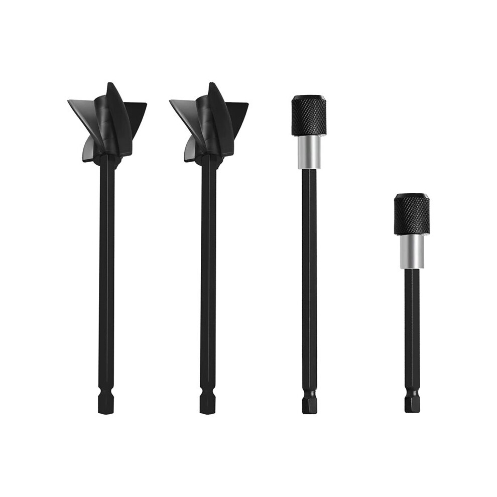 (Black) Resin Mixer Epoxy Mixer And Paint Mixer Drill Attachment For 1-Gallon Containers 885487107448
