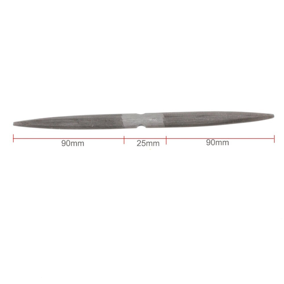 Double Ended Half Round Wax File Fine Medium Coarse Toothed Metal File For Metalworking Woodworking 885487138992