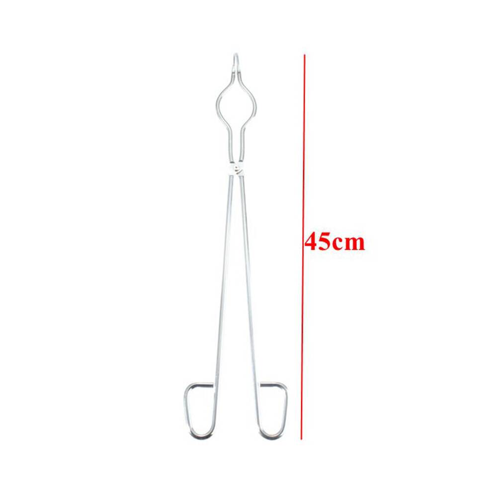 45Cm Stainless Steel Crucible Tong Clamp Graphite Melting Furnace Pliers Holder 885487147376