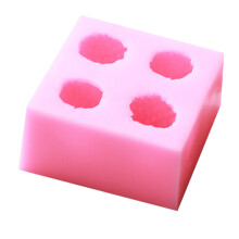 Soft Casting Die Simulation 3D Strawberry Templates DIY Craft Silicone Stencil