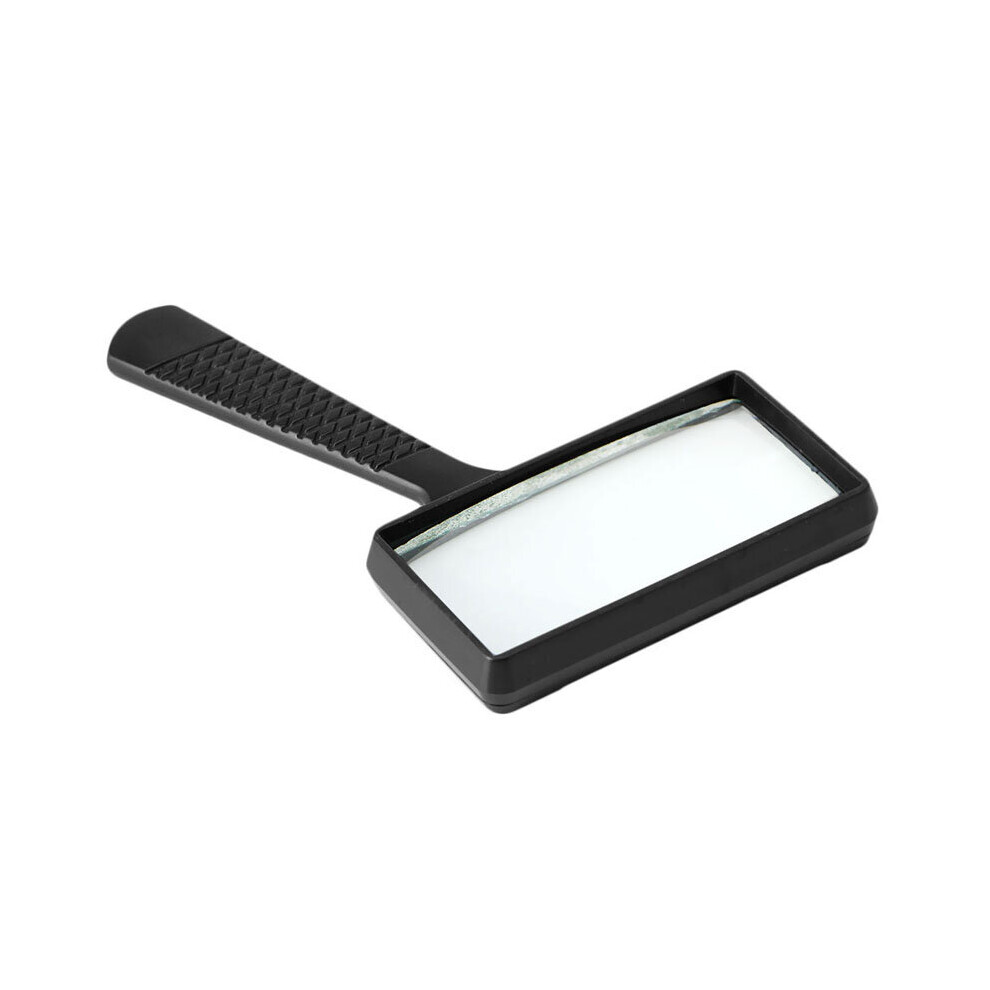 Handheld Rectangular 3X Magnifier Magnifying Glass Loupe For Reading Jewelry