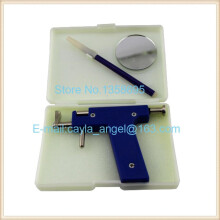 Ear Piercing Tool Jewelry Finding,Plastic Ear Piercing Pistol,Professional Steel Ear Nose Navel Body Piercing Gun