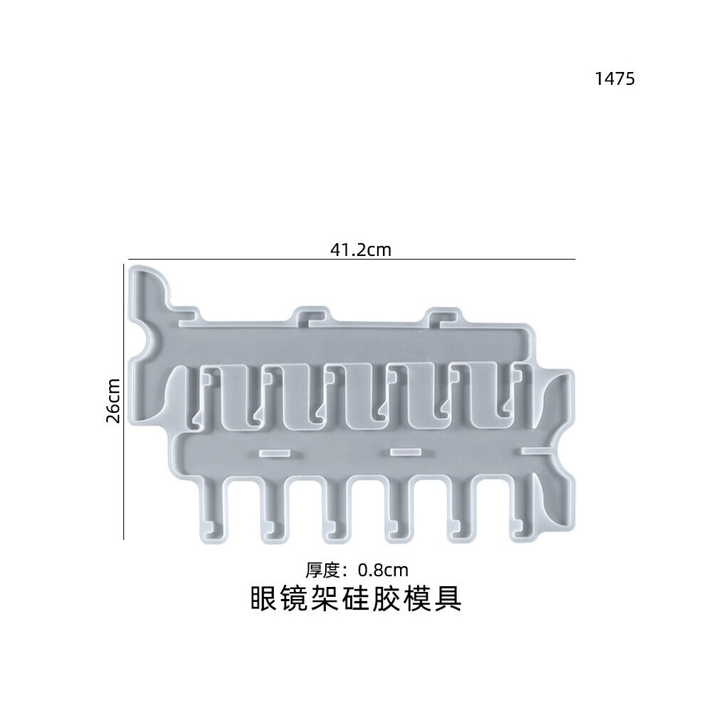 Epoxy resin silicone mold can be used for jewelry storage rack glasses sunglasses storage rack handicraft ornaments