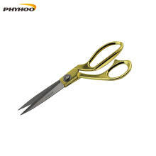 9.5 Inch Handle Stainless Steel Scissors for Tailor Dressmaking Shears Sewing Clothes Tool Fabric Craft Cutting Textile