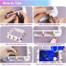 Adjustable Demoulding Blocks Mold Housing Set for Silicone Molds Making, Mold Master for Mold Making Silicone Rubber