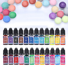 Candle Dye 24 Colors Candle Making Liquid Dye Candle Dye for Candle Making Safe and Natural Crafts