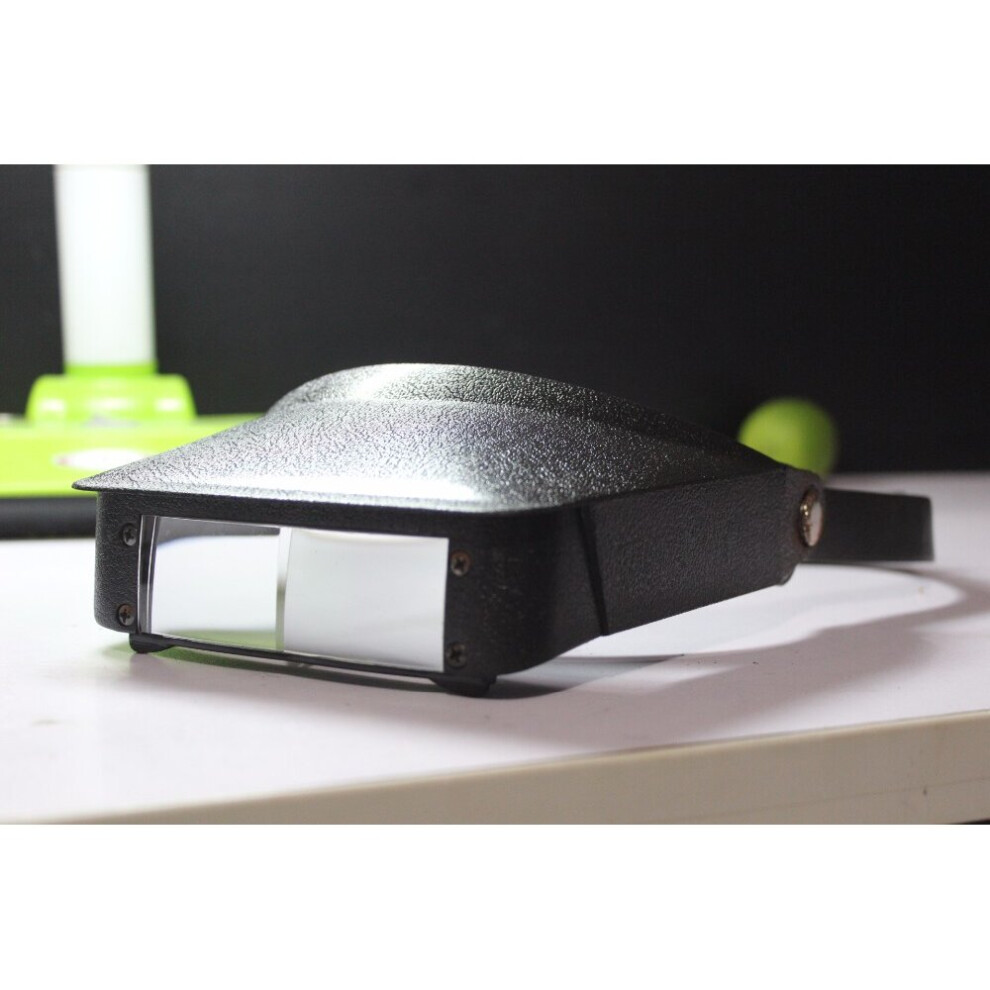 Multi-function Power Head-wearing Type Helmet Magnifier Loupe MG81007, Headband Magnifier Eye Glasses Style Loupe