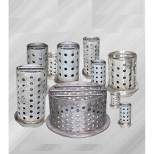 Jewelry Tools 304 Stainless Steel Perforated Flask with Flange Casting Flasks different Sizes with Rubber Base