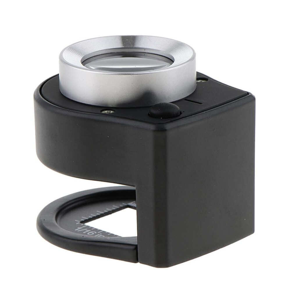 Thread Counter Linen Magnifier UV Currency Detector 30X Magnification