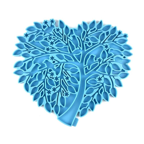 Life Tree Silicone Mold Wall-Mounted Hanging Decorations Mold for DIY Crafts