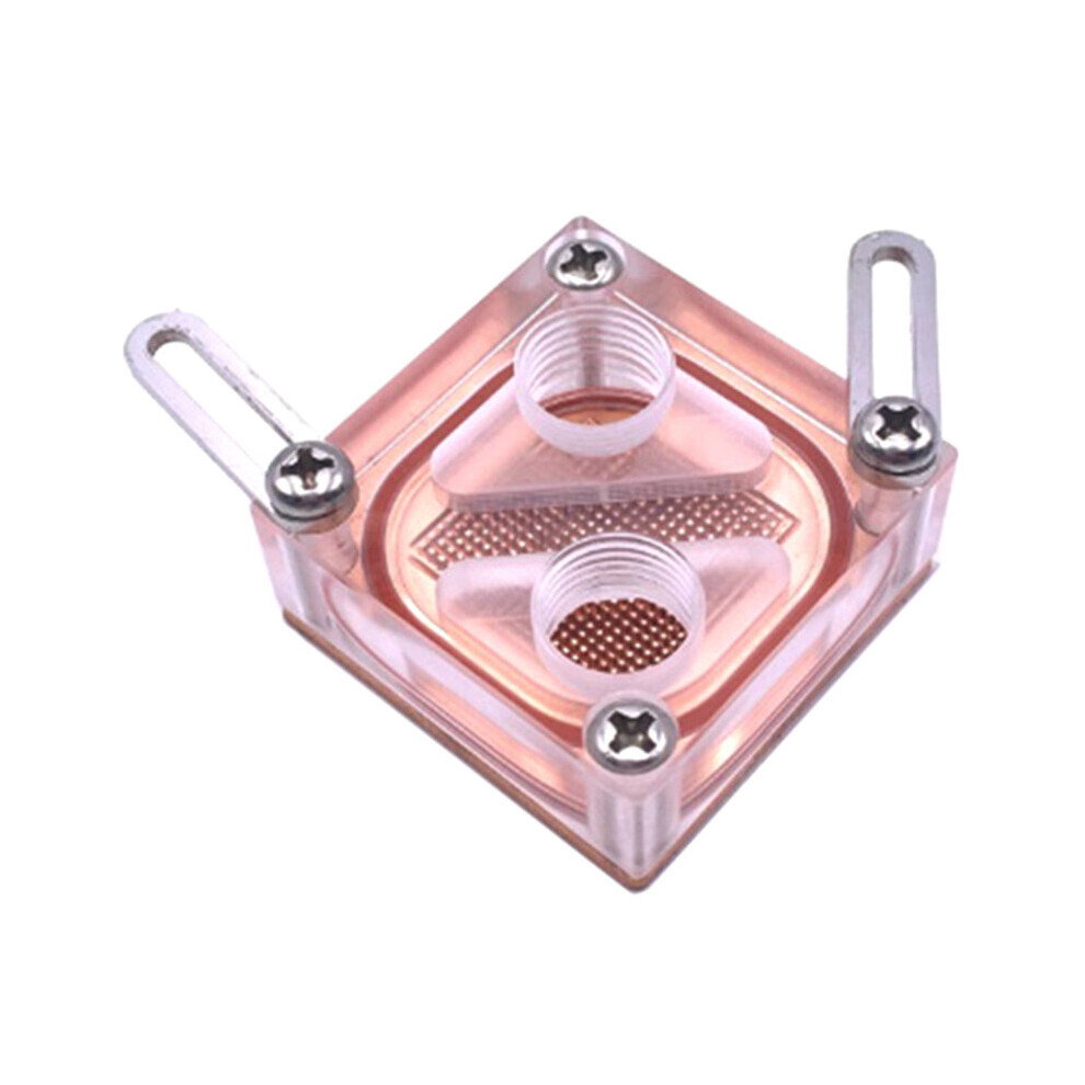 Chipset Waterblock Computer Water Cooling Acrylic Transparent General Northbridge Block For Computer Cpu Block 885487174624