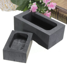 High-purity graphite fusion casting mold 3.5 oz / 25 oz injection molding tool for refining and silver