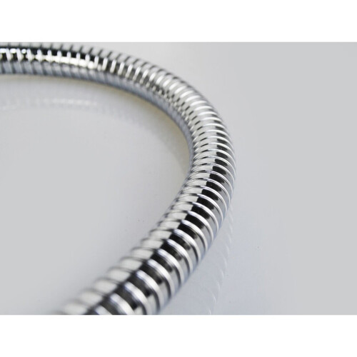 NES Home 2M Solid Stainless Steel With Chrome Plate Double Lock Shower Hose 1