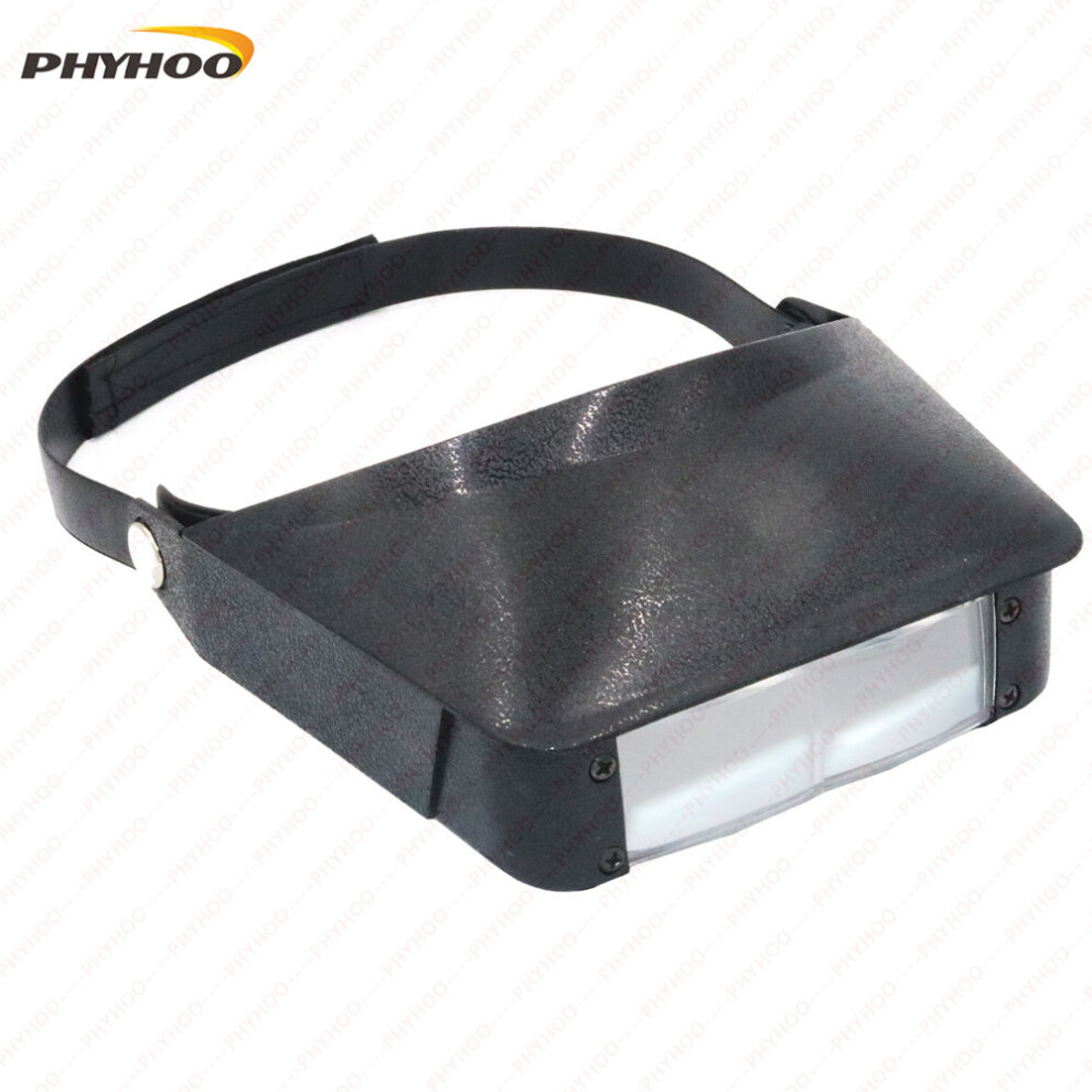 Power Head-wearing Type Helmet Magnifier Loupe MG81007, Headband Magnifier Eye Glasses Style Loupe