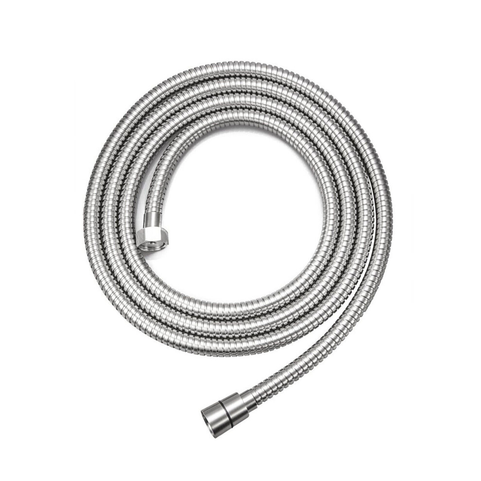 2M Solid Stainless Steel With Chrome Plate Double Lock Shower Hose