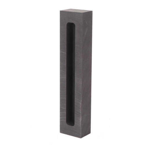 Graphite Mould Graphite Mold High Usage 10ml Rectangular Impact Resistant Multipurpose for Silver for Casting