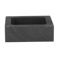 Graphite Metal Crucible Mould Functional Graphite Ingot Mold Impact Resistant Prevent Corrosion High Purity Efficient for