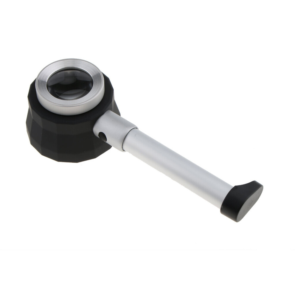 Light Handheld Magnifier Magnifying Glass With Led And Uv Magnification 30X