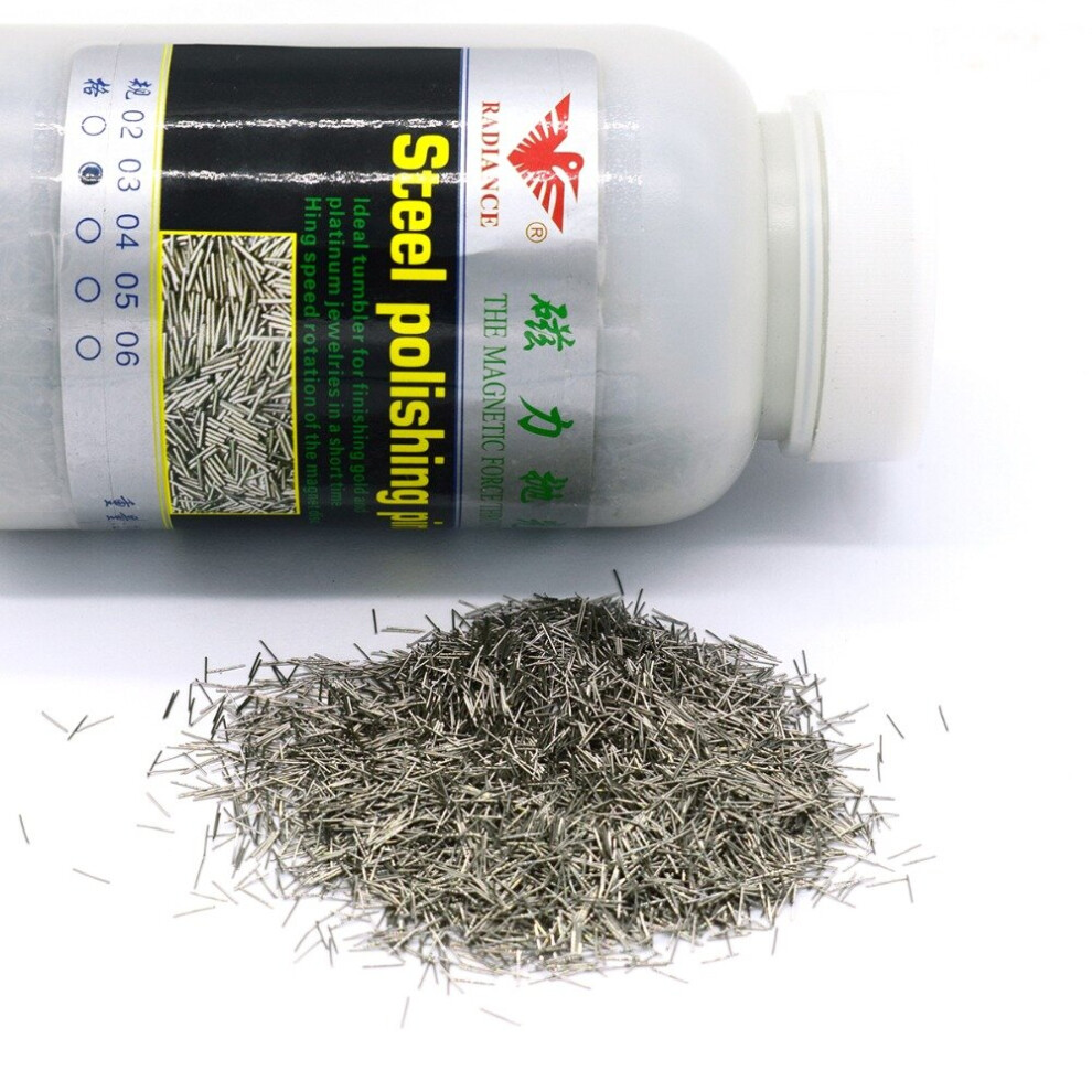 1000G Stainless Steel Polishing Pins Magnetic Polishing Material For Magnetic Tumbler Polishers 885487200569