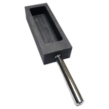 Silver Graphite Ingot Mold Mould Crucible For Melting Casting Refining With Metal Bar (1Kg)