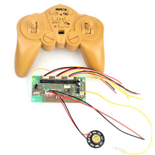 350 550 2.4G 50 15CH Remote Control and Receiver Board Radio System 6-7.2V for Excavator Tank Kit with Speaker