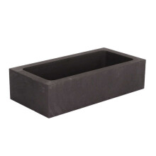 Rectangular Graphite Ingot Mold Rapid Cooling High Strength High Purity Metal Melting Mould for Casting 1700g