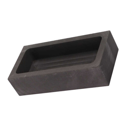 Rectangular Graphite Ingot Mold Rapid Cooling High Strength High Purity Metal Melting Mould for Casting 1700g 2