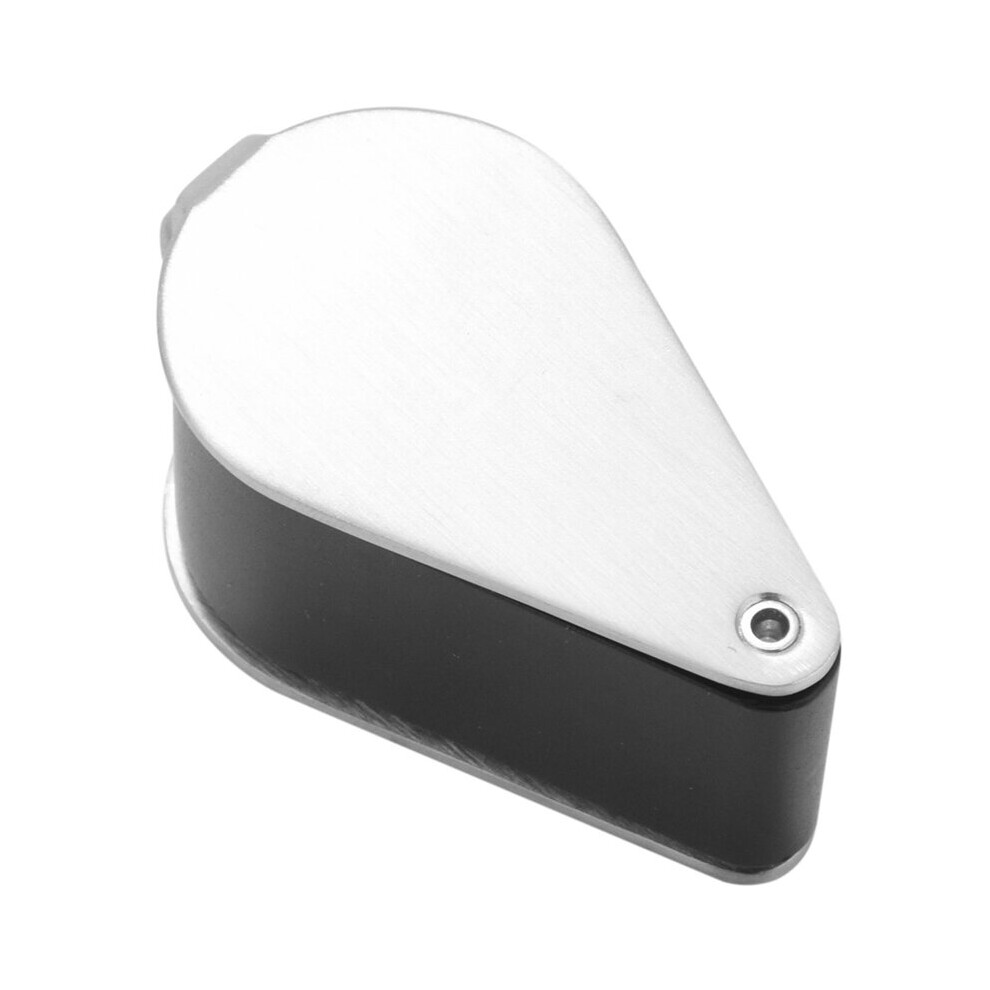 20X 21Mm Led Loupe Jeweler Magnifier Foldaway, Achromatic Triplet Lens With Loop Uv Led Lights Magnifying Gem Optical Tool For I