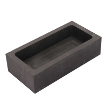Rectangular Graphite Ingot Mold Metal Melting Mould High Strength High Purity High Density for Casting 1700g