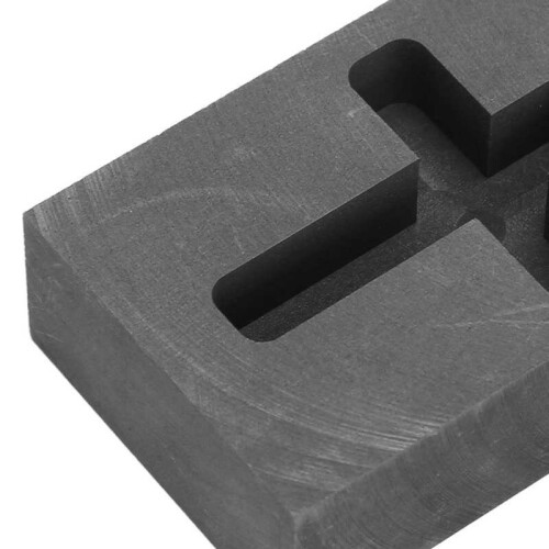 Graphite Casting Mold Cruciate Shaped Graphite Ingot Mold Ensure Purity for Metal 1
