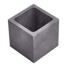 Graphite Ingot Mold, 60Ml Capacity Crucible Mould, 3Packs Metal Casting Molds (2 X 2 X 2 Inch - 1000G Gold, 540G Silver)