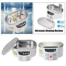 Professional Ultrasonic Jewelry Cleaner for Eyeglasses Rings Coins Jewellery Kitchen Ultrasonic Cleaner Machine Industrial Home